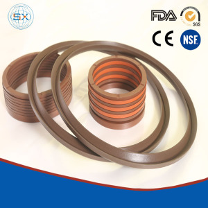 Hydralic Rod Seal NBR/Nitril -Butadiene Rubber FKM PTFE for Truck